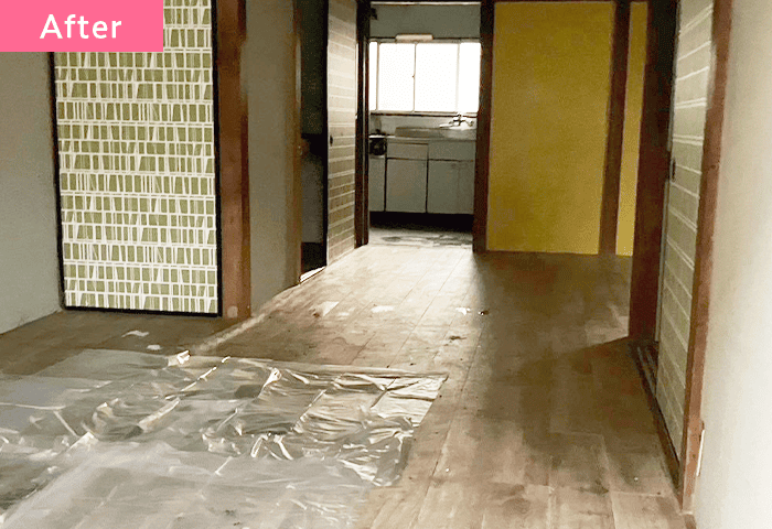 ゴミ屋敷施工後の画像