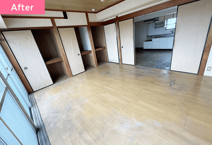 ゴミ屋敷施工後の画像