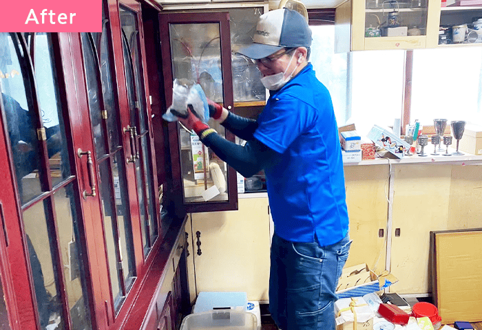 遺品整理施工後の画像